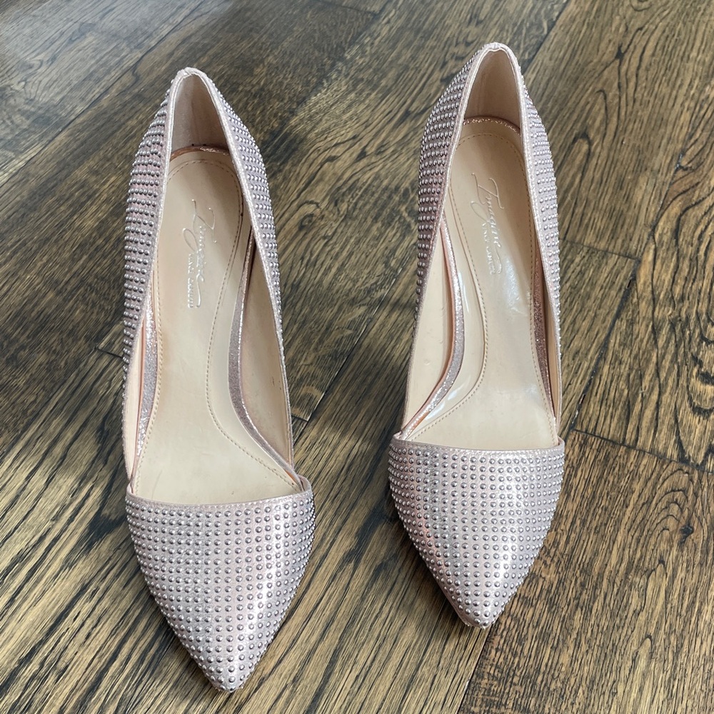 Vince Camuto Pink Studded Heels